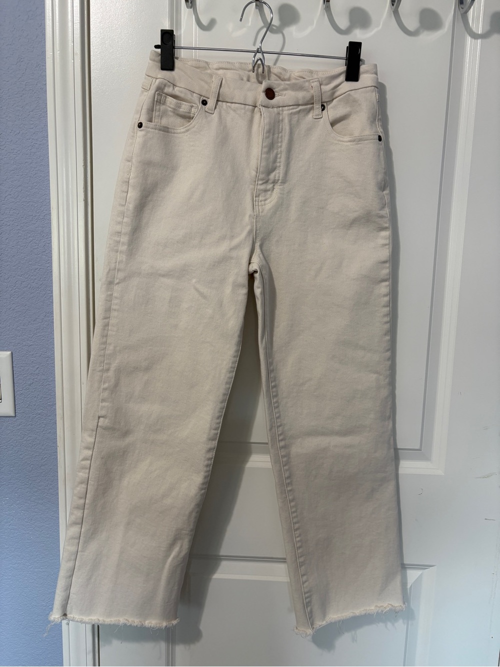 Oliver Logan Wide Leg Crop Jeans Women’s 28 High Waisted